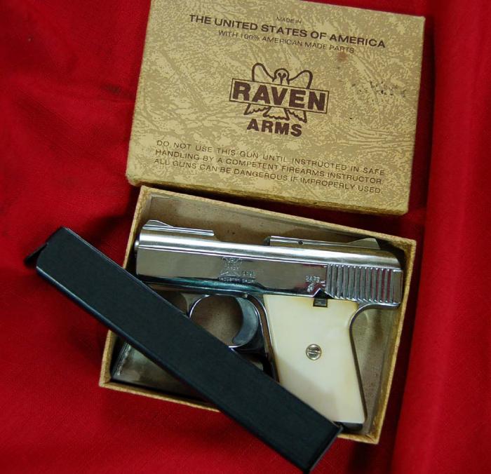 Raven Arms P 25 25 Acp Semi Auto With Hi Cap Magazine For Sale At 7893714 5020